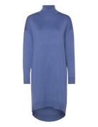 Srlea Rollneck Dress Knit Blue Soft Rebels