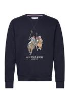 Uspa Sweat O Neck Ekrem Men Navy U.S. Polo Assn.