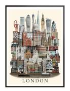 London Small Poster Patterned Martin Schwartz