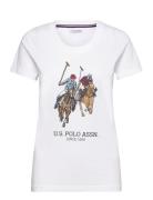 Uspa T-Shirt Bett Women White U.S. Polo Assn.