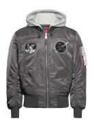 Ma-1 Vf Hood Dark Side Grey Alpha Industries