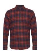 Ls Flannel Plaid Navy Original Penguin