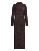 Jafariw Wrap Dress Brown InWear