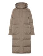 Down Puffer Coat Brown Rosemunde