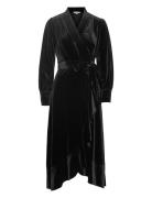 Iza Midi Dress Black Love Lolita