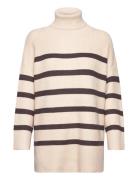 Shadow Knit Stripe Beige Moshi Moshi Mind