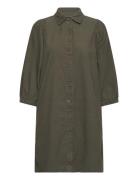 Kaeva Corduroy Dress Khaki Kaffe