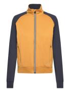 Lds Kinloch Midlayer Jacket Yellow Abacus
