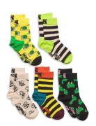 Kids 5-Pack Boozt Gift Set Patterned Happy Socks