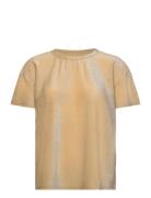 Shimmer Tee In Lurex Jersey Gold Coster Copenhagen