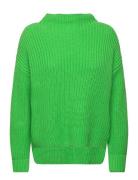 Slfselma Ls Knit Pullover Noos Green Selected Femme