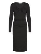 Viscose Dress Black Rosemunde