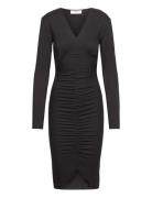 Viscose Dress Black Rosemunde