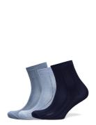 Solid Drake Sock 3 Pack Blue Becksöndergaard