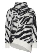 Lock Zebra Roll Neck White AllSaints