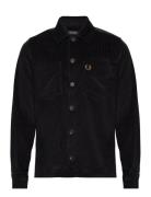 Cord Overshirt Black Fred Perry
