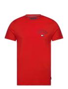 Arch Varsity Tee Red Tommy Hilfiger