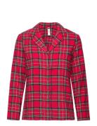 Nightshirt Flannel Check Red Lindex