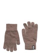 Gloves Magic Fix Wool Brown Lindex