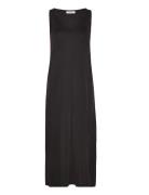 Mschlynette Sl V Neck Dress Black MSCH Copenhagen