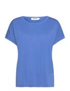 Fenya Modal Tee Blue MSCH Copenhagen