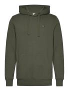 Hood Basic Badge Sweat - Gots/Vegan Khaki Knowledge Cotton Apparel