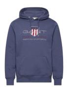 Reg Archive Shield Hoodie Blue GANT