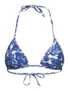 Triangle Bikini Top Blue Rosemunde