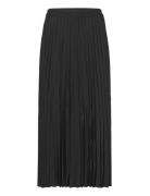 Slfalice-Alexis Mw Midi Plisse Skirt Black Selected Femme