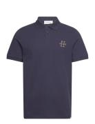 Les Deux Ii Pique Polo Navy Les Deux