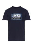 Jcologan Tee Ss Crew Neck Ss24 Jnr Navy Jack & J S