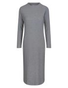 Daniela Rib Dress Grey Once Untold