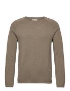 Jjehill Knit Crew Neck Noos Brown Jack & J S