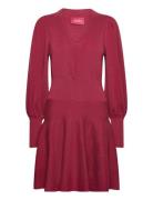 Jules Merino Dress Burgundy Ella&il