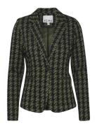 Ihkate Houndstooth Bl Green ICHI