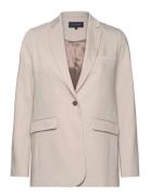 Remi Lyocell Blend Blazer Grey Lexington Clothing