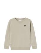 Nkmvimo Ls Sweat Bru Noos Khaki Name It