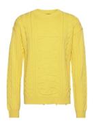 Logo Knit Yellow Pas De Mer