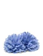 Arabella Flower Hair Clip Blue Becksöndergaard