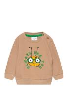 Tnsjuzzy Waffle Sweatshirt Beige The New