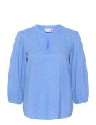 Kajollia Blouse Blue Kaffe