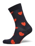 Heart Sock Navy Happy Socks