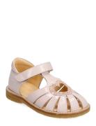 Sandals - Flat - Closed Toe Pink ANGULUS