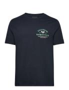 Racquet Club Graphic T-Shirt Navy Lyle & Scott