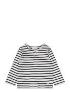 Striped Long Sleeves T-Shirt Patterned Mango