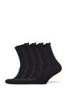 Rhatlanta Socks - 4-Pack Black Rosemunde