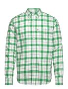 Casual Flannel Check B.d Shirt Green Lexington Clothing