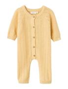 Nbfdaimo Loose Knit Suit Lil Yellow Lil'Atelier