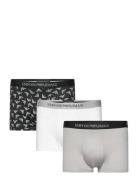 Men's Knit 3-Pack Trunk Grey Emporio Armani