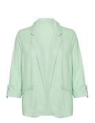 Vmjesmilo 3/4 Loose Blazer Wvn Ga Noos Green Vero Moda